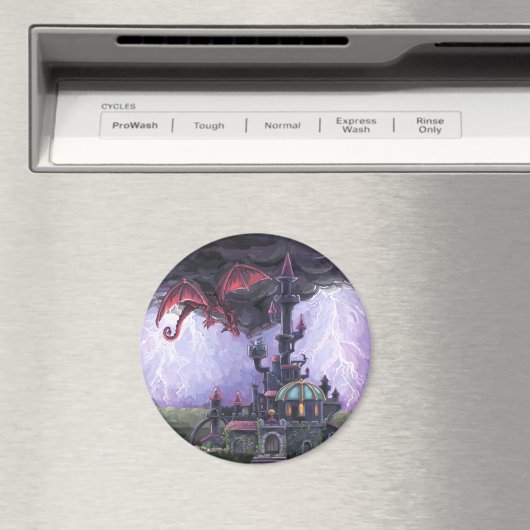 Dragon Castle Magneet (Insitu (Vaatwasser))