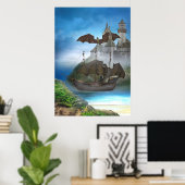 Dragon Castle Poster (Thuiskantoor)