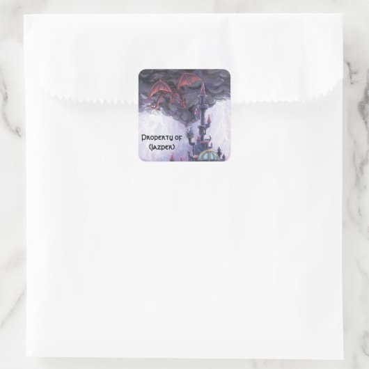Dragon Castle Property Stickers (Tas)