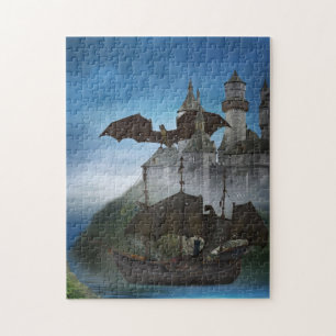 Dragon Castle puzzel Legpuzzel
