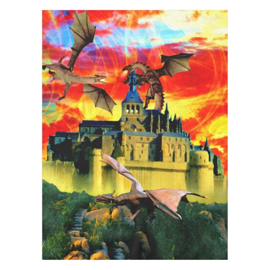 Dragon Castle Tafelkleed (Voorkant)