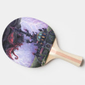 Dragon Castle Tafeltennisbatje (Zijkant)