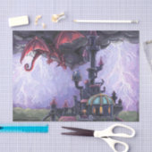 Dragon Castle Tissuepapier (Craft)