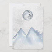 Dragon Castle waterverf baby shower Kaart (Achterkant)