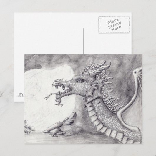 Dragon Cave Briefkaart (Voorkant / Achterkant)