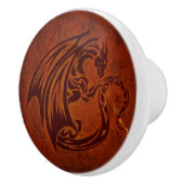 Dragon Ceramic Knob. Keramische Knop (Rechts)