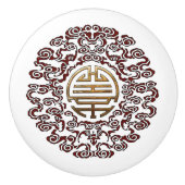 Dragon Chakra Keramische Knop (Voorkant)