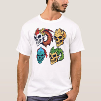 Dragon Chic Skull - Schattige anime-geïnspireerd T-shirt