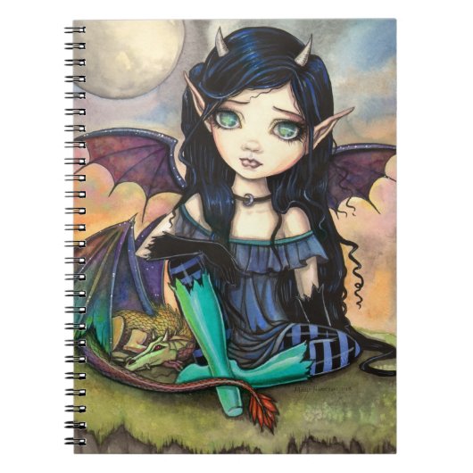 Dragon Child Cuge Big-Eye Fairy en Dragon Notitieboek (Voorkant)