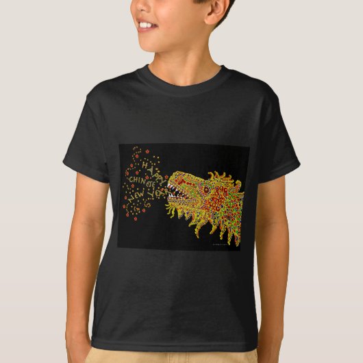 Dragon Chinees nieuwjaar T-shirt (Voorkant)