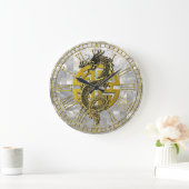 Dragon Chinese Symbool Moeder parelpatroon Grote Klok (Huis)