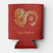 Dragon Chinese Zodiac Horoscoop sterrenbeeld Blikjeskoeler (Voorkant)