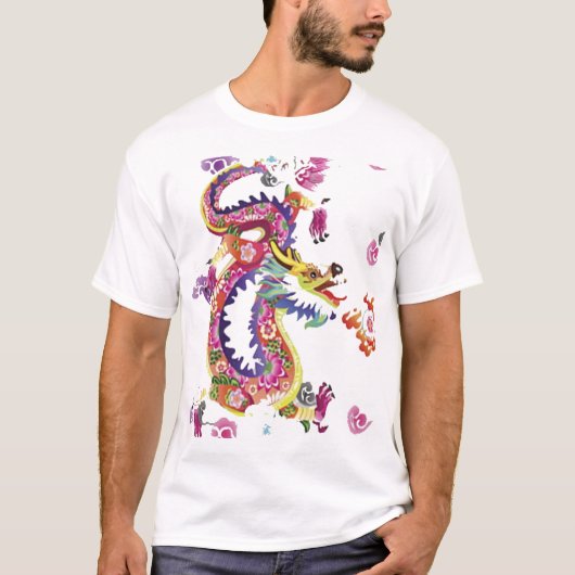 Dragón Chino T-shirt (Voorkant)
