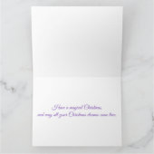 Dragon Christmas Fantasy Kaart (Binnen)