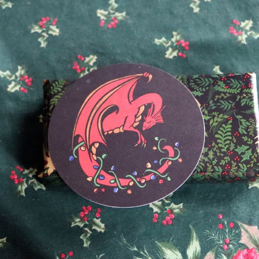 Dragon Christmas Feestdagenkaart