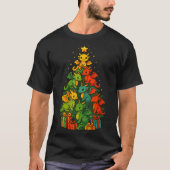 Dragon Christmas Tree Funny Dragon Xmas  T-shirt (Voorkant)