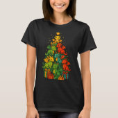 Dragon Christmas Tree Funny Dragon Xmas  T-shirt (Voorkant)