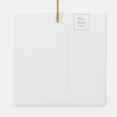 Dragon Christmas Tree Holiday Keramisch Ornament (Achterkant)