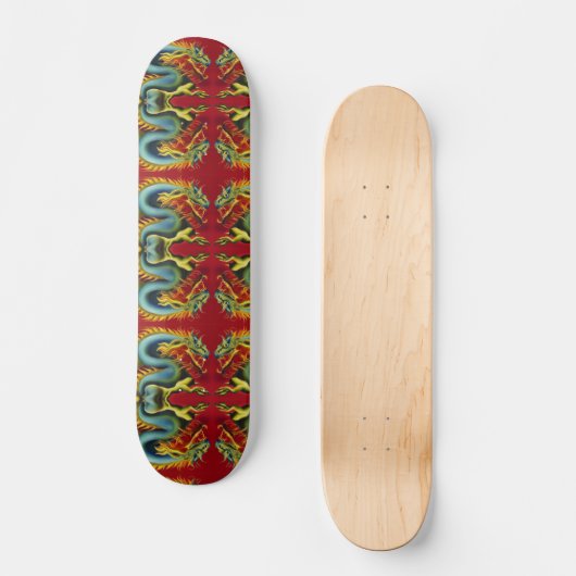 Dragon Circles 7 3/4-inch skateboard Deck (Voorkant)