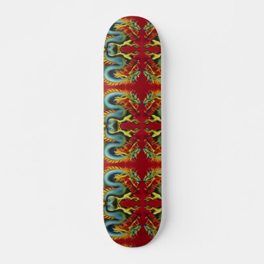 Dragon Circles 7 3/4-inch skateboard Deck (Voorkant)