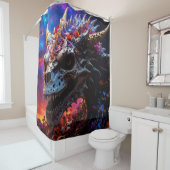 Dragon City 003 Douchegordijn (In situ)