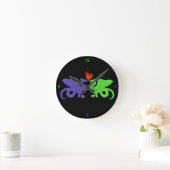 Dragon Clock Ronde Klok (Huis)