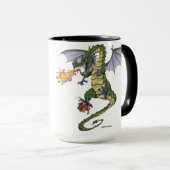 Dragon Coffee Mugs and Beer Steins Mok (Voorkant rechts)
