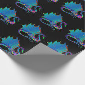 Dragon Colorful Kaleidoscope Collectie Cadeaupapier (Hoek)