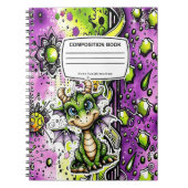  dragon composition book notitieboek (Voorkant)