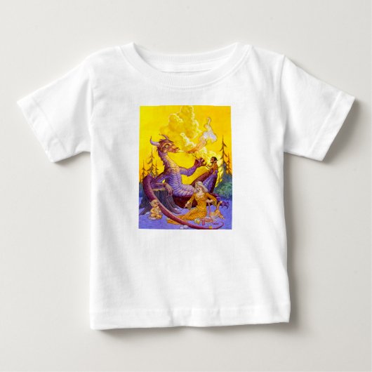 Dragon Cookout Toddler T-Shirt (Voorkant)