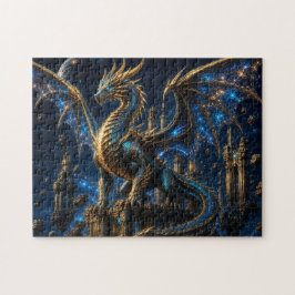 Dragón Cósmico — Guardián de las Estrellas Legpuzzel