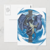 Dragon Cross - Briefkaart (Voorkant / Achterkant)