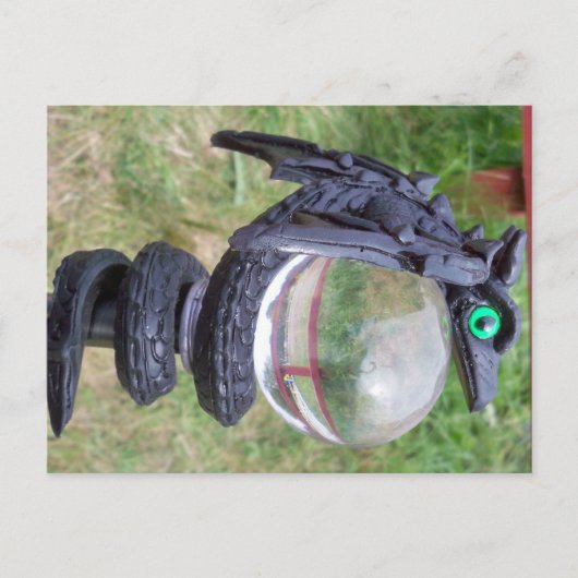 Dragon Crystal Personeel Briefkaart (Voorkant)