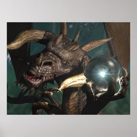 Dragon Crystal Poster (Voorkant)