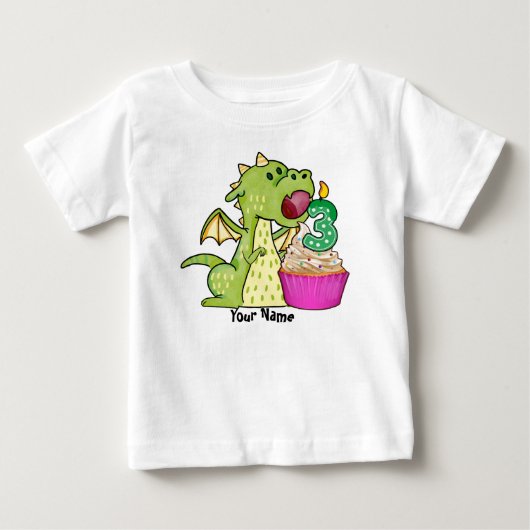 Dragon Cupcake 3rd Birthday (Voorkant)