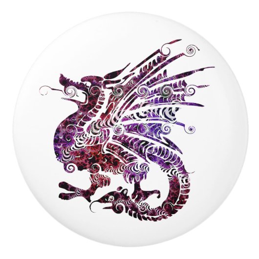 Dragon Custom Ceramic Pulls/Knobs Keramische Knop (Voorkant)