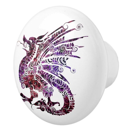 Dragon Custom Ceramic Pulls/Knobs Keramische Knop (Rechts)