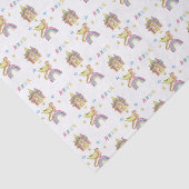 Dragon Cute Castle Magical medieval Funny Tissuepapier (Detail)