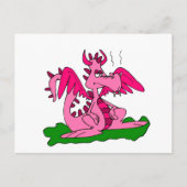 Dragon Cute overschrijven Briefkaart (Voorkant)
