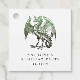 dragon Damask Bedankjes Labels