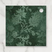  dragon Damask Bedankjes Labels (Achterkant)