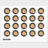 DRAGON DANCE - kies grootte/stijl vierkant sticker (Vel)