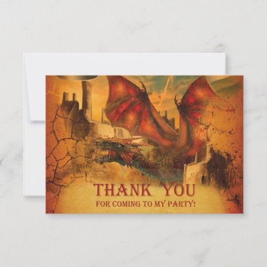 Dragon Dank je wel (Voorkant)