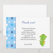 Dragon Dank u wel, opmerking Notitiekaartje (Voorkant / Achterkant)