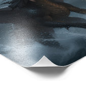 Dragon - Dark Queen rijdt Foto Afdruk (Hoek)