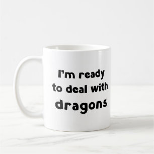 dragon deal met koffiemok