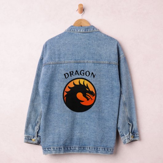Dragon Design Denim Jacket (Hangar)