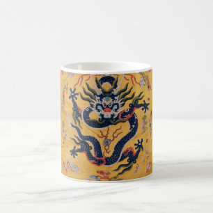 Dragon Design Detail 19e eeuw China Koffiemok