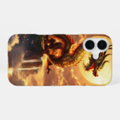 "Dragon Design iPhone 16 Hoesje - Stijlvol & Prote (Achterkant horizontaal)