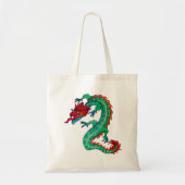 Dragon Design on Budget Canvas tas (Voorkant)